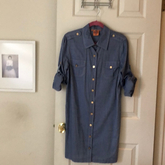 denim dress shirt
